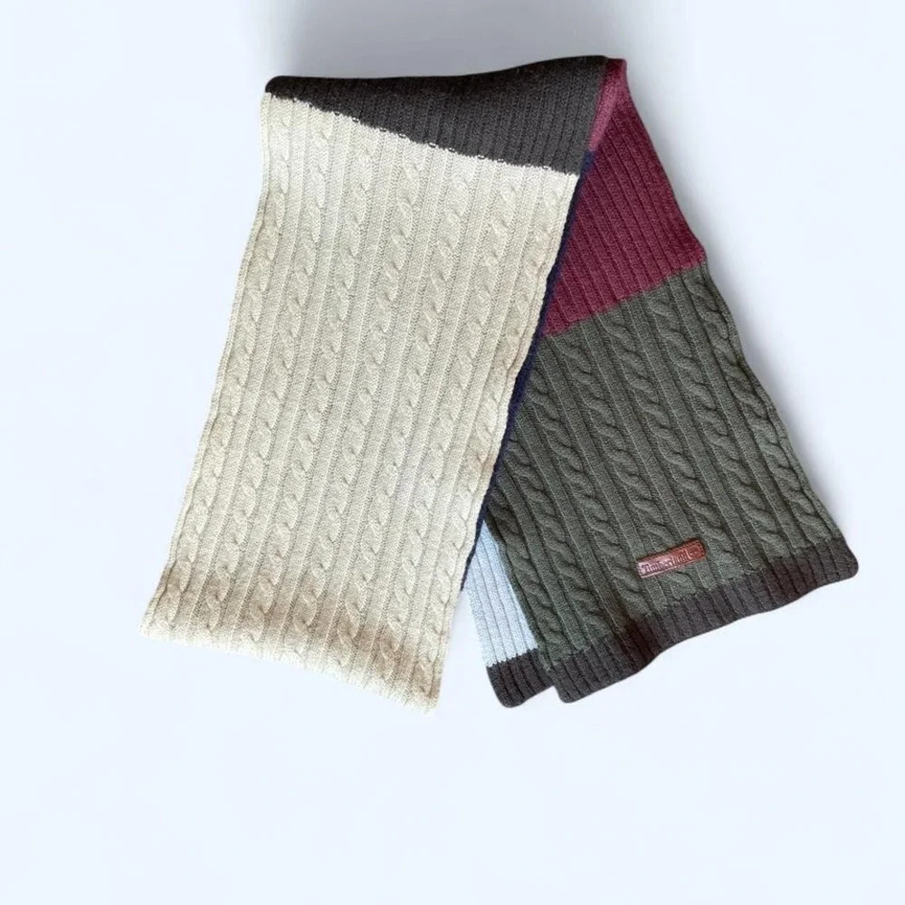Timberland‎ multicoloured wool scarf